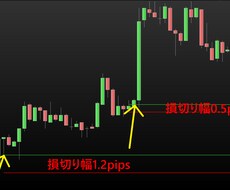損切り１pipsトレードを伝授します 損切りを現実的に１pipsにする方法を具体的に説明します。
