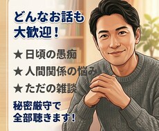 貴方の悩みをお聞きし、整理して悩みを見え化します イメージ1