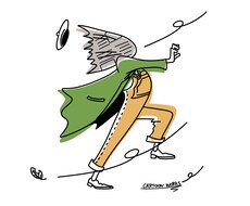 カートゥーンアニメ調の挿絵をお描きします 雑誌・フライヤー・ポスター・メディアなど1点から描きます。