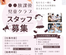 自治会・サークルチラシ等制作します イメージ1