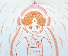 守護してくださっている方を描きます 見守ってくださっている方を絵に✩あなた専用のエネルギーアート
