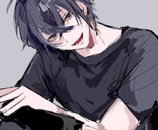 歌ってみたのサムネイルに使用できる一枚絵描きます 厚塗り風のかっこかわいいイラスト