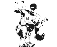 頑張っている人を渾心一筆！描かせていただきます レースや試合のお気に入りの写真をご用意ください。