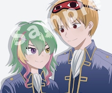 夢絵、カップルイラスト等描きます 7日以内・修正無制限でイラスト提供します