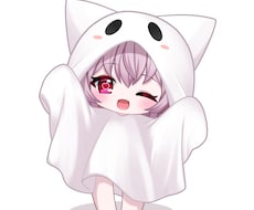 オバケシーツちゃん量産イラスト15点セット描きます イメージ1