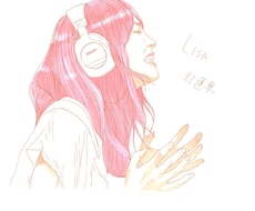 写真を参考に似顔絵をお描きします イメージ1