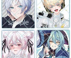 キラキラした眼力の強いアイコンイラスト描きます イメージ1