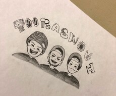 可愛いモノクロイラスト書きます イメージ1