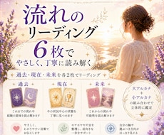 タロットで今のあなたの「流れ」を読み解きます イメージ1