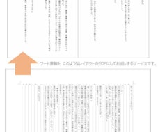 同人小説作家さん必見！ 本文レイアウト整えます イメージ1