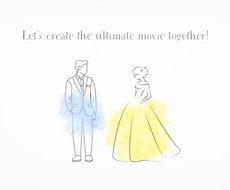 みんなの記憶に残るムービーを作成します ご夫婦の一生の最高な思い出になるお手伝いを