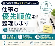 やることを整理して次の1件を決めます やることが多くて迷う時間を減らします