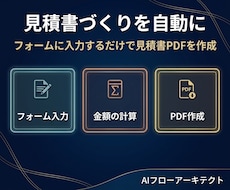 見積書の作成をスプシとAIで自動化します イメージ1