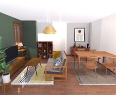 お家時間が楽しくなるお部屋をコーディネートします 3Dパース、アドバイス付きでわかりやすい！
