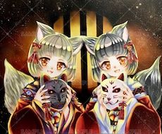 コピックでオリジナルイラストをお描きします イメージ1