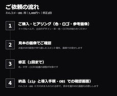 配信のコメント欄を、あなたの配色・ロゴで作ります イメージ1