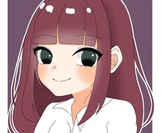 かわいい女の子のSNSアイコンを制作します イメージ1