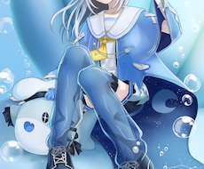 丁寧な絵柄でかっこいい・可愛い一枚絵を描きます イメージ1