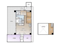 物件の良さを伝える！不動産広告向け間取り図描きます 簡易図面とは違う、細部まで見やすくてきれいな図面をご提供
