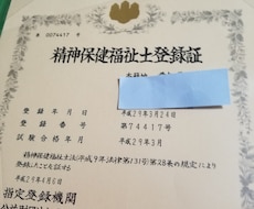 精神保健福祉士の合格法を教えます イメージ1