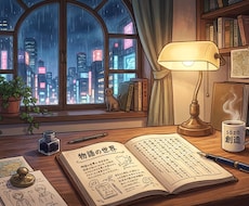 物語に深みを出す執筆代行。中尺の文章を形にします イメージ1