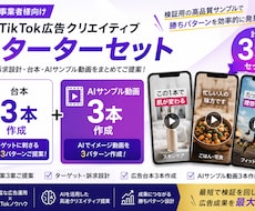 法人/TikTok広告スターターセット作成します