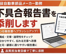 不具合報告書添削します 伝わる報告書へブラッシュアップします