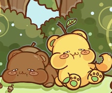 最短2日!可愛い動物のゆるキャラ描きます