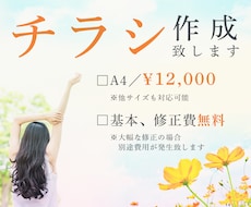 チラシ・フライヤー制作致します イメージ1