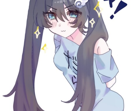 萌え絵イラストを描きます 可愛い女の子、男の子を描くのが得意です！！ イメージ2