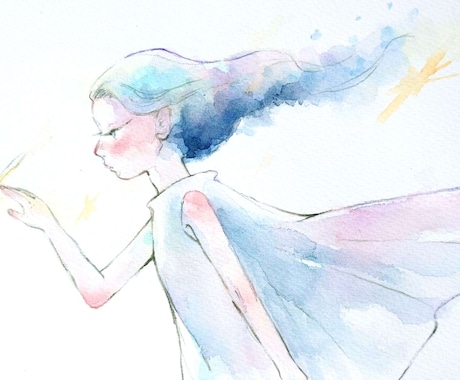 水彩画で書籍等の挿絵、カットイラストを承ります 小説、絵本や