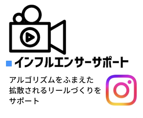 Instagram拡散要素の動画作成サポートします Instagram初心者、リール投稿に切り替えたい方に イメージ1