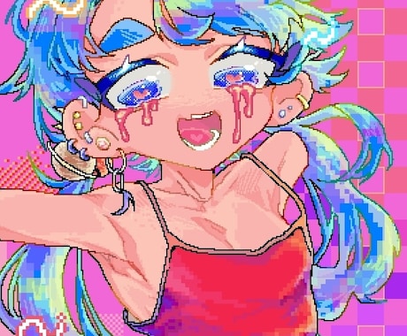 暗い雰囲気も彩度高めも！イラスト作成承ります 幼い人物から筋肉ムキムキまで幅広く！老若男女人外問わずOK イメージ2