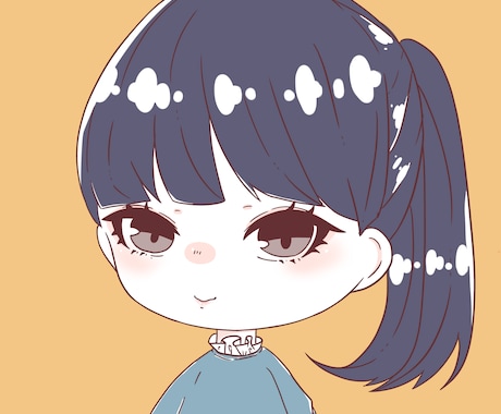 SNSアイコン（肩上）制作します デフォルメキャラの肩上アイコンを描かせていただきます！ イメージ1