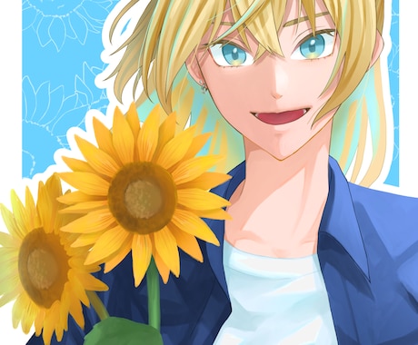 アイコン・立ち絵・キャラデザ・一枚イラスト承ります 様々な用途でご利用いただけるイラスト制作、お任せください イメージ1