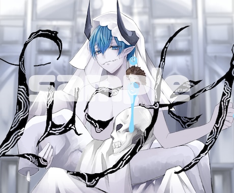 要望に合わせたイラスト描きます お客様に最後まで寄り添ってイラスト制作に努めます イメージ2