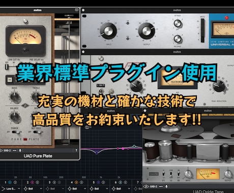 ピッチ修正込み！歌ってみたMIXします 歌ってみたミックス、ピッチ修正やタイミング修正込み イメージ1