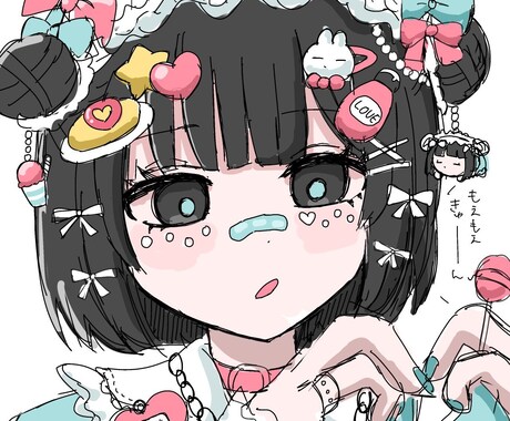 等身イラスト描きます リテイク回数に制限ございません！ イメージ1