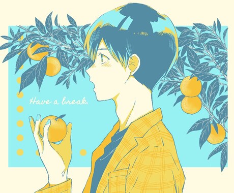 あなただけのアニメ風イラストを描きます イメージ1