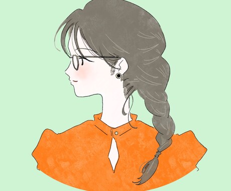好印象アイコン♡シンプル×かわいいアイコン描きます 似顔絵制作の実績あり☆個人・ビジネスの様々なSNSアイコンに イメージ2