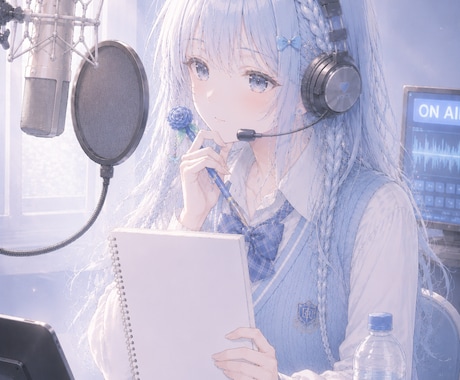 透き通った声で幅広く演じます イメージ1