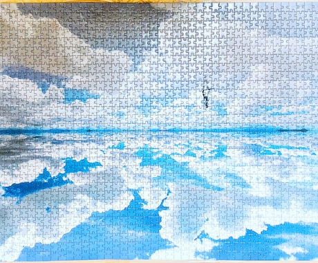 高難易度大歓迎！ジグソーパズル作成を代行します 空、海など、風景画パズルが得意です.°＊ イメージ2