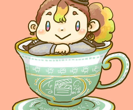 ミニキャライラスト作成します ふんわりかわいい、パキッとかわいいどっちが好き？ イメージ2
