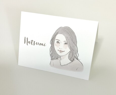 結婚式の似顔絵席札をお作りします お写真をもとに一人ひとり丁寧にお描きします イメージ2