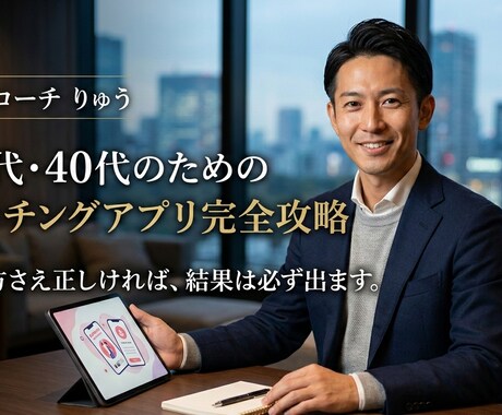 女性心理のプロがマッチングアプリの悩みを整理します マチアプ1週間で200マッチした全技術をお伝えします イメージ1