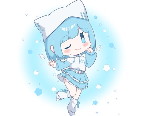 シンプルかわいいSDイラスト描きます ※1月31日まで　グッズ、アイコン、スタンプに イメージ1