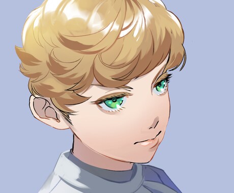 SNSアイコン描きます アイコンに使える正方形のキャラクターイラストを制作します イメージ2