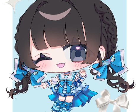 イラスト頑張って描きます 女の子やや得意です。男の子も頑張ったらいけます！ イメージ1