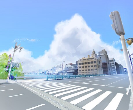 写真を加工してアニメ調の背景を作ります ゲーム制作やTRPG、配信画面等にいかがでしょうか。 イメージ2
