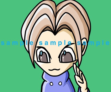可愛い☆シンプルアイコン描きます まずはお気軽にご相談ください☆ イメージ2